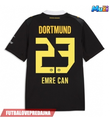 Lacne Muži Futbalové dres Borussia Dortmund Emre Can #23 2026-27 Krátky Rukáv - Preč